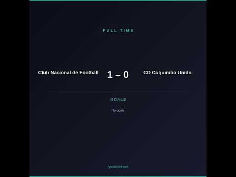 Club Nacional de Football 1-0 CD Coquimbo Unido | Copa Libertadores